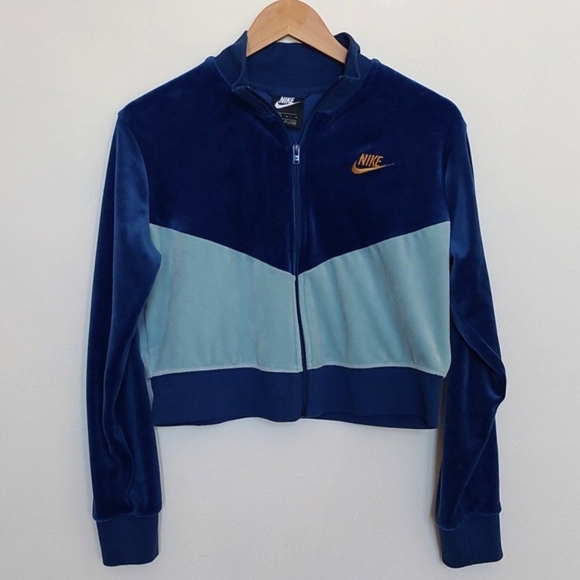 Nike velour cropped jacket - Picture 4 of 12